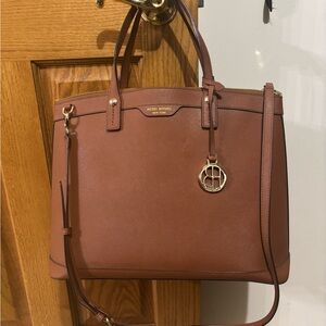 Michael Kors Tan Leather Satchel